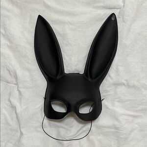 Black Bunny Mask